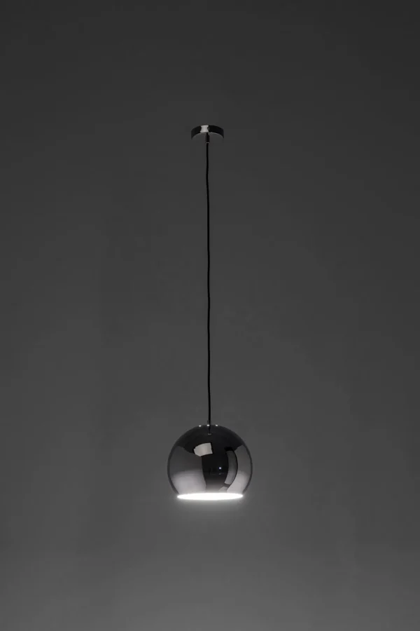 Lampadario Caldaia Argento Ø25cm - KARE