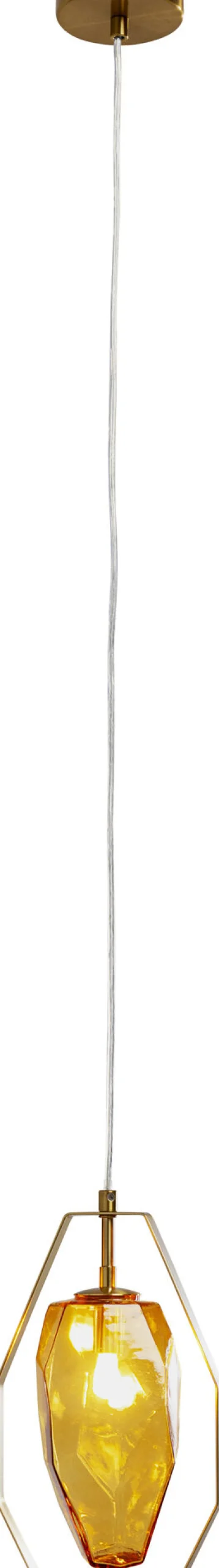 Lampadario Diamond Fever Dining ottone 17cm - KARE