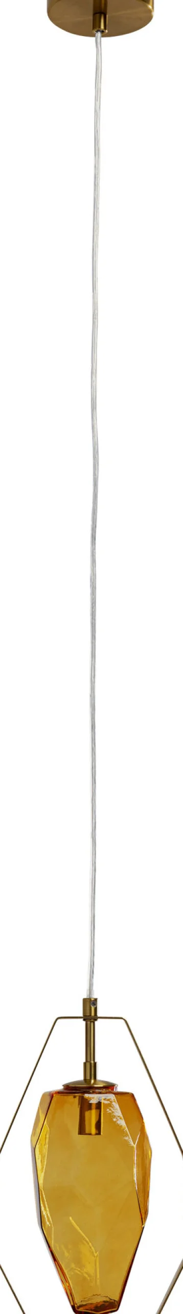 Lampadario Diamond Fever Dining ottone 17cm - KARE