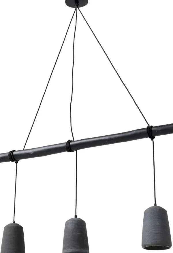 Lampadario Dining Concrete Nero Tre - KARE