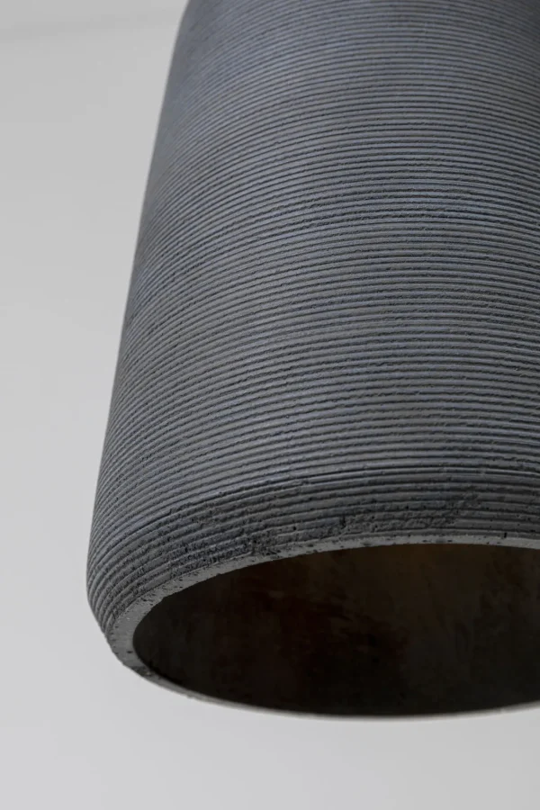 Lampadario Dining Concrete Nero Tre - KARE