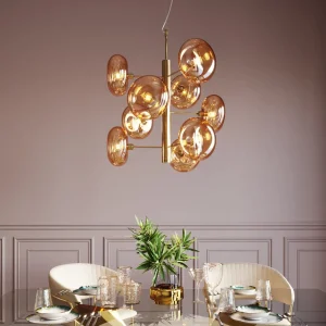 Lampadario Headlight ottone - KARE