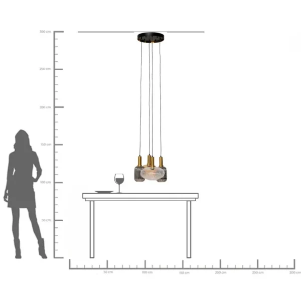 Lampadario Lobby Quattro Ø50cm - KARE