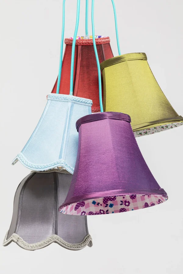 Lampadario Pendente  "Saloon Flowers 5" paralumi - KARE