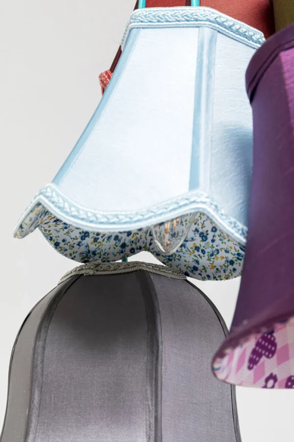 Lampadario Pendente  "Saloon Flowers 5" paralumi - KARE