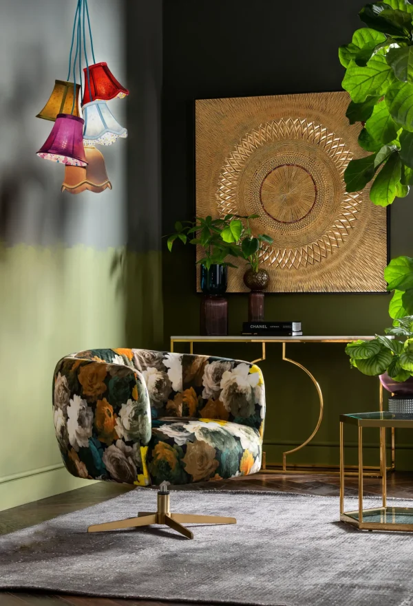 Lampadario Pendente  "Saloon Flowers 5" paralumi - KARE