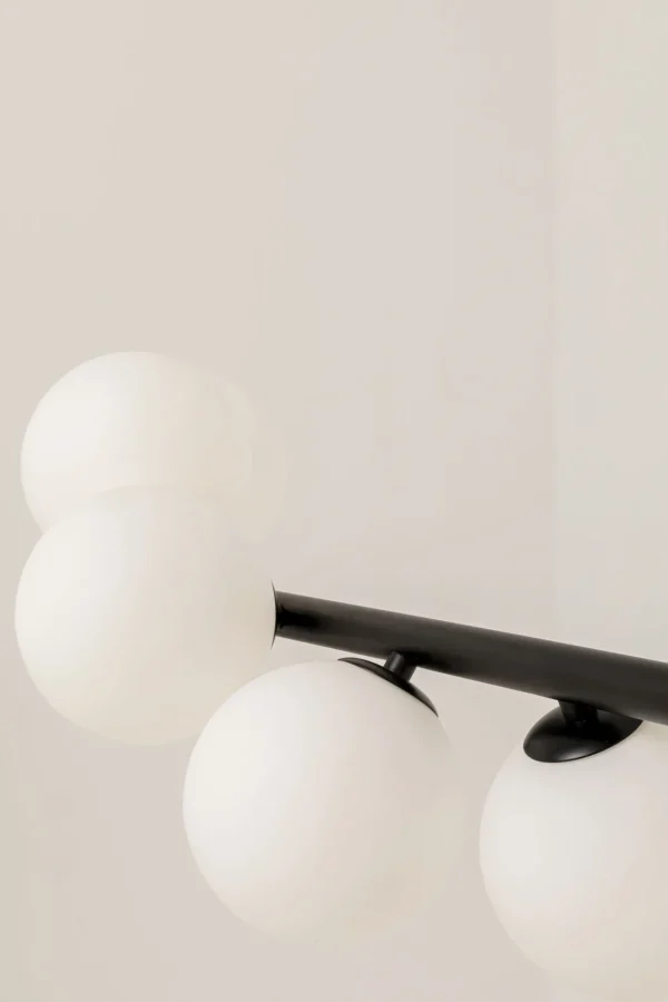 Lampadario Scala Balls nero 150cm - KARE