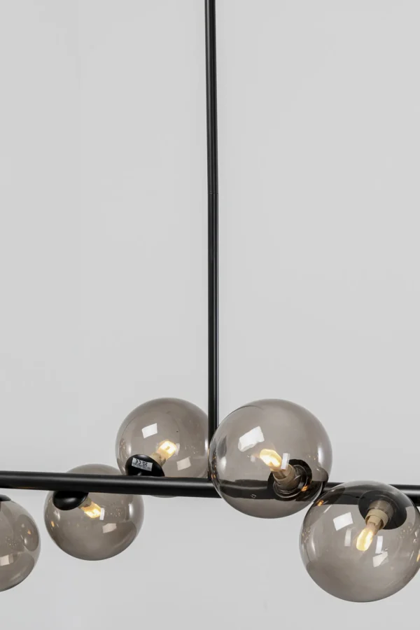 LAMPADARIO SCALA BALLS NERO 150CM - KARE