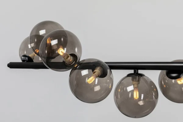 LAMPADARIO SCALA BALLS NERO 150CM - KARE