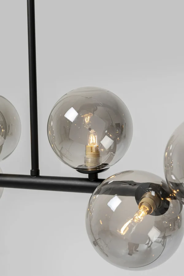 LAMPADARIO SCALA BALLS NERO 150CM - KARE