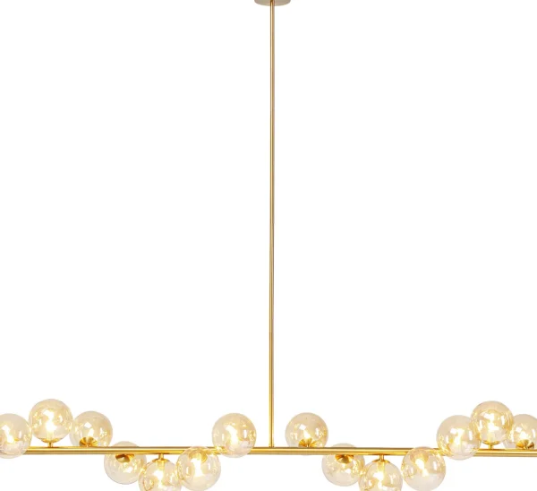 LAMPADARIO SCALA BALLS OTTONE 150CM - KARE