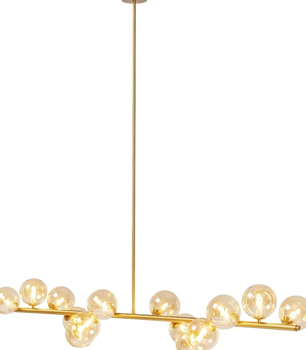 LAMPADARIO SCALA BALLS OTTONE 150CM - KARE