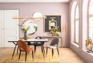 LAMPADARIO SCALA BALLS OTTONE 150CM - KARE