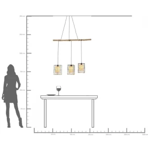 Lampadario Three Grids 120cm - KARE
