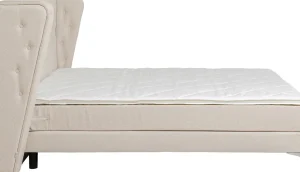 Letto boxspring Benito Moon crema 160x200cm - KARE