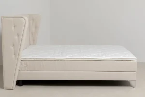 Letto boxspring Benito Moon crema 180x200cm - KARE