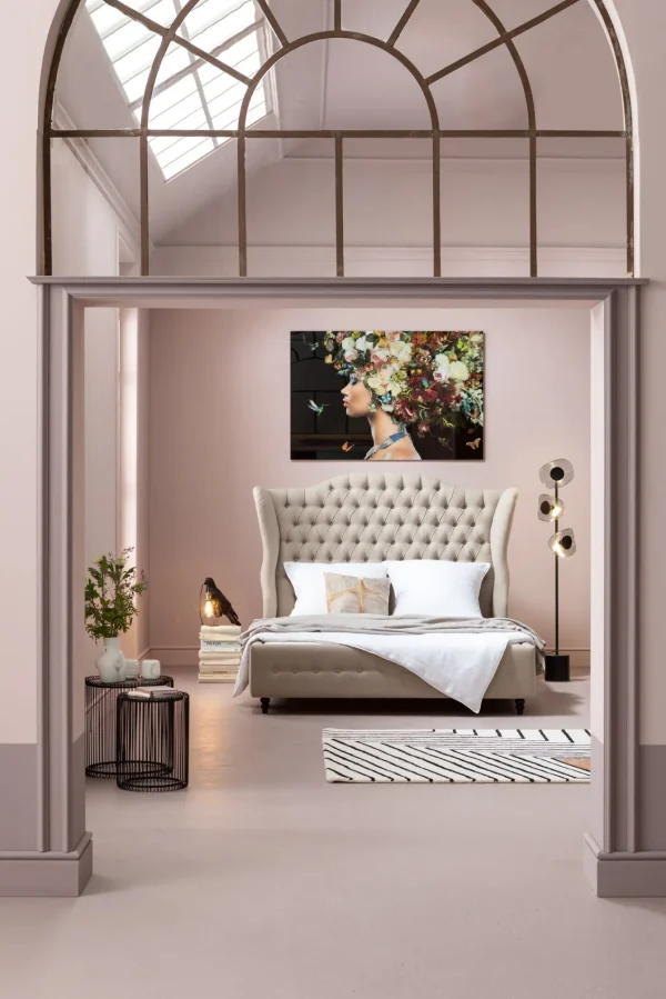 Letto City Spirit 160x200 Cm Lino Naturale - KARE