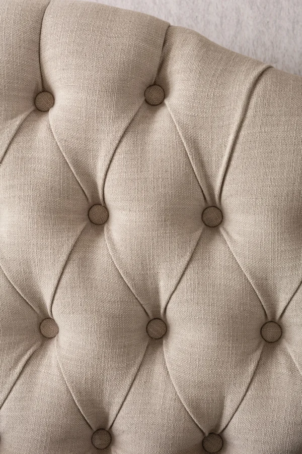 Letto City Spirit 180x200 Cm Lino Naturale - KARE