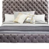 Letto Desire 160x200 Cm Grigio Argento - KARE