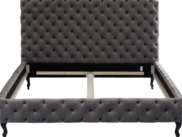 Letto Desire 160x200 Cm Grigio Argento - KARE