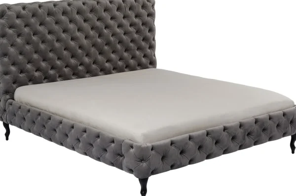 Letto Desire 160x200 Cm Grigio Argento - KARE