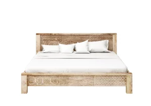 Letto In Legno Puro 180x200cm - KARE