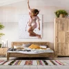 Letto In Legno Puro 160x200cm - KARE
