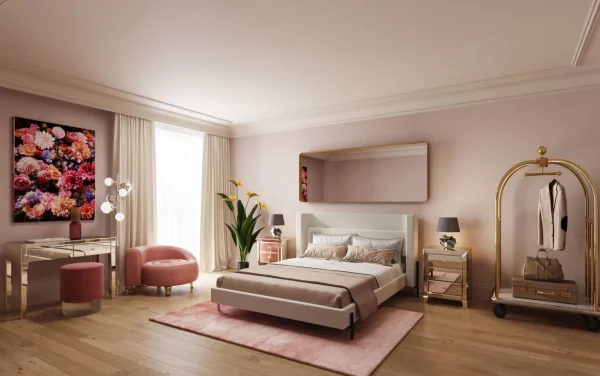 Letto Tivoli ecru 160x200 - KARE