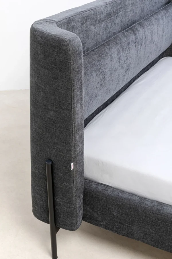 Letto Tivoli grigio 180x200cm - KARE