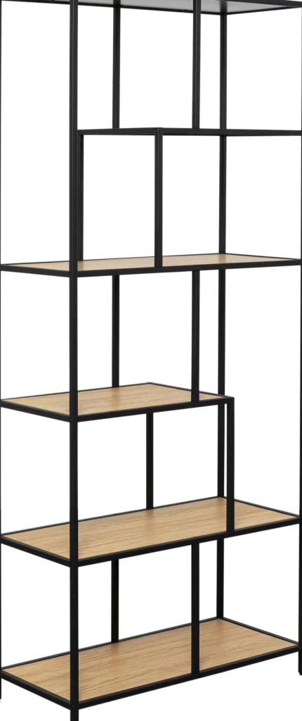Libreria Loftie Rovere 77x185cm - KARE