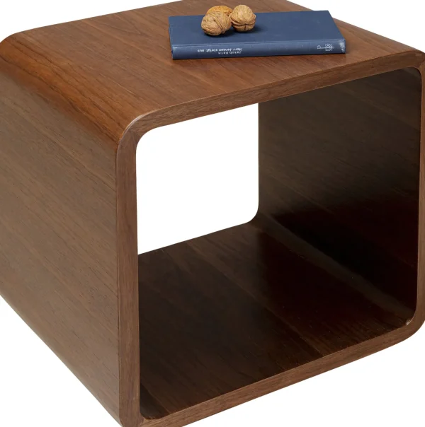 Lounge Cube MDF Walnut - KARE