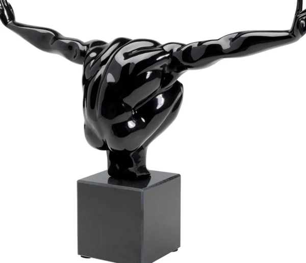 Oggetto decorativo Athlet nero piccolo - KARE