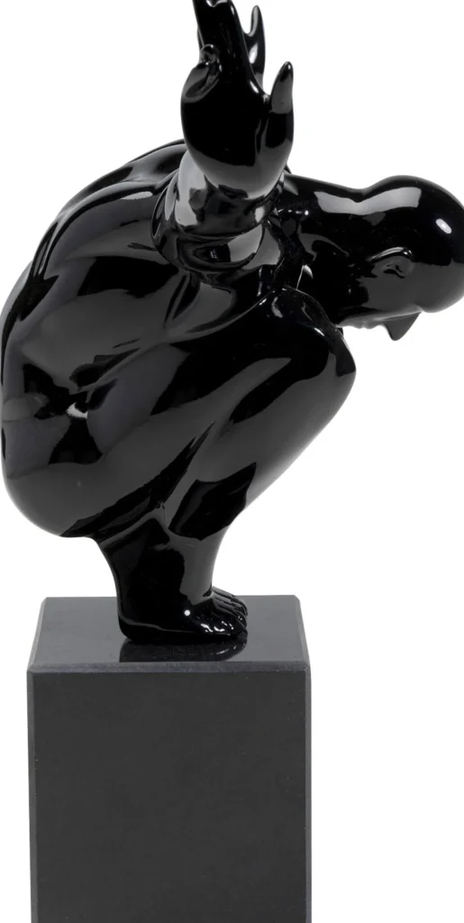 OGGETTO DECORATIVO ATHLET NERO - KARE