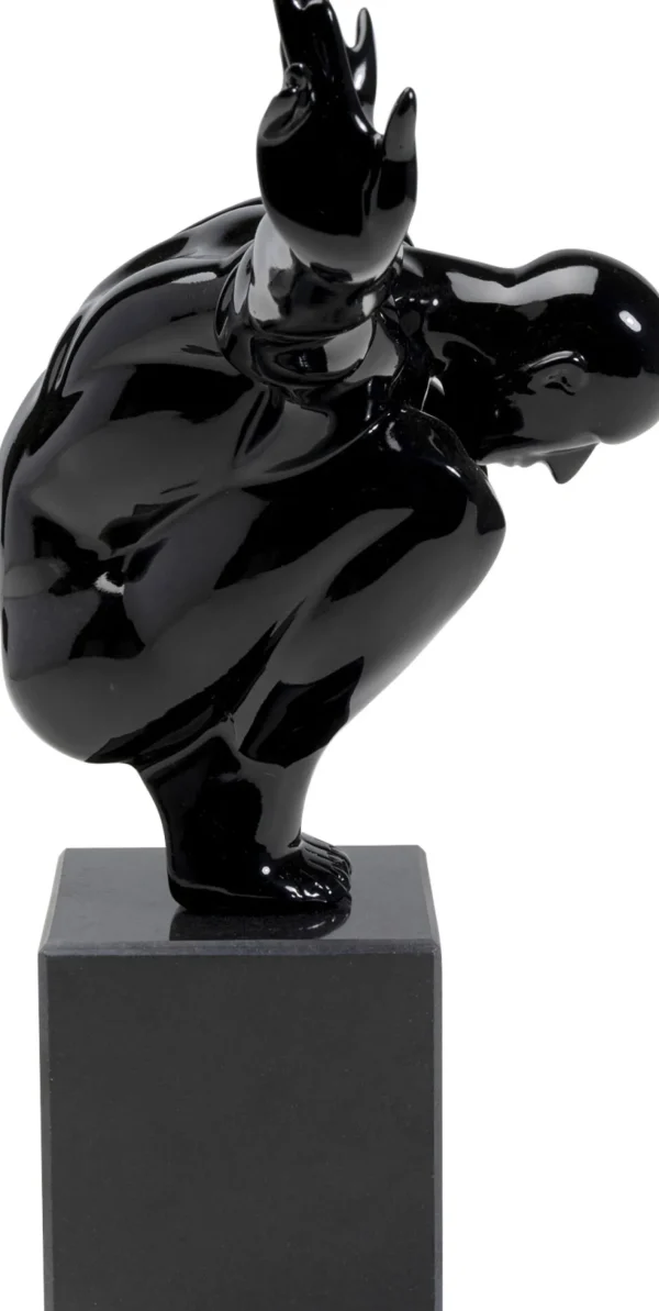 OGGETTO DECORATIVO ATHLET NERO - KARE
