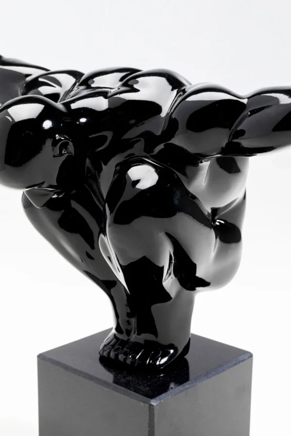 Oggetto decorativo Athlet nero piccolo - KARE