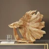 Oggetto decorativo Betta Fish oro piccolo - KARE