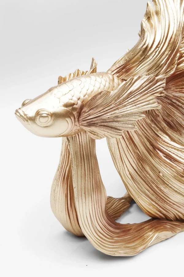 Oggetto decorativo Betta Fish oro piccolo - KARE