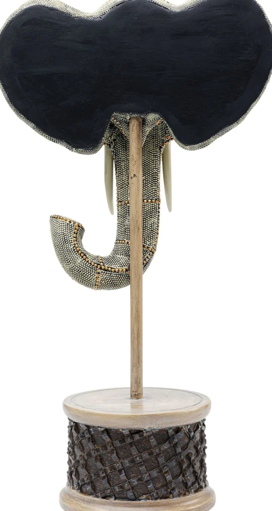 Oggetto decorativo Elephant Head Pearls 49 cm - KARE