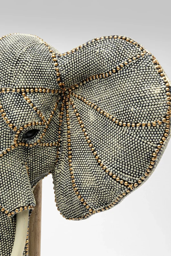 Oggetto decorativo Elephant Head Pearls 49 cm - KARE