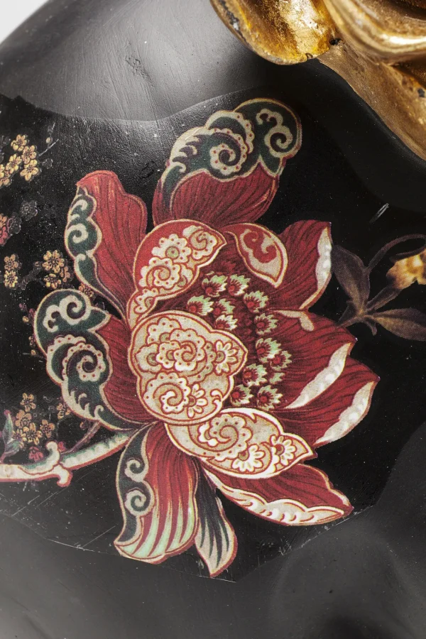 OGGETTO DECORATIVO FLOWER SKULL 22CM - KARE