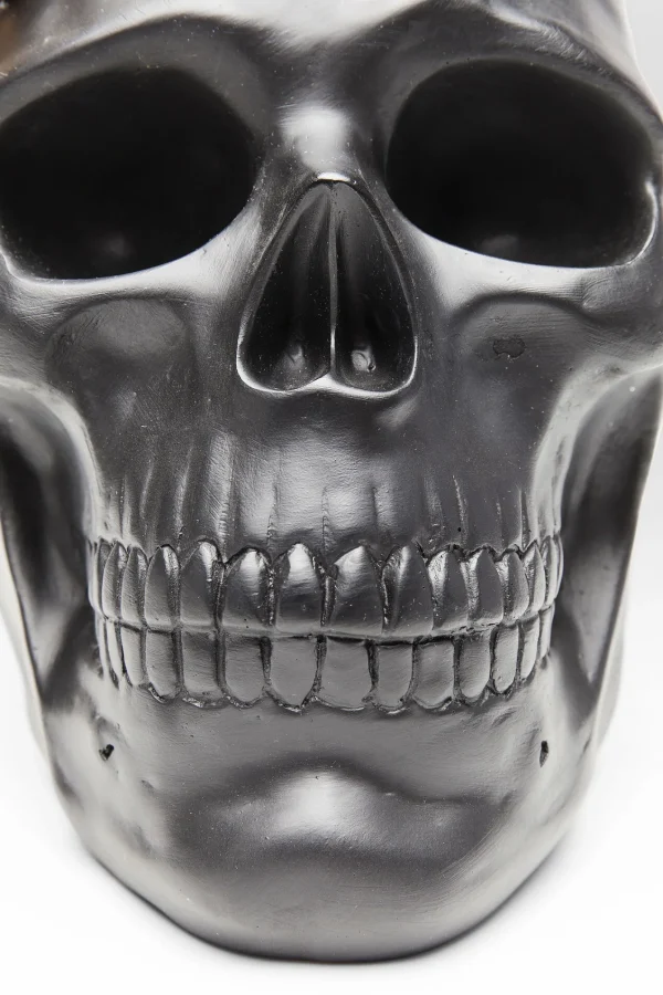 OGGETTO DECORATIVO FLOWER SKULL 22CM - KARE