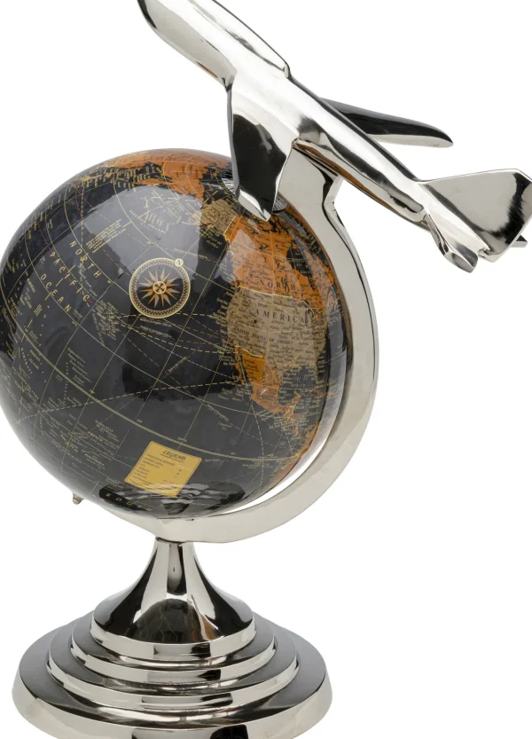 Oggetto decorativo Globe Top Plane 39cm - KARE