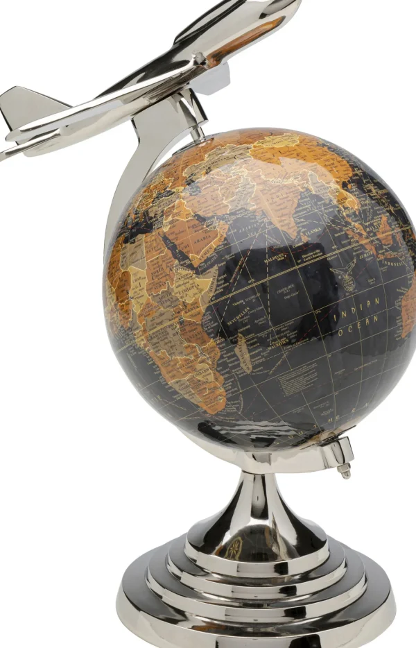 Oggetto decorativo Globe Top Plane 39cm - KARE