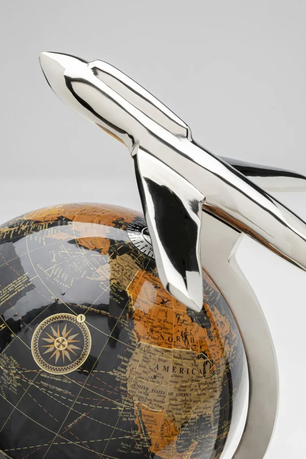 Oggetto decorativo Globe Top Plane 39cm - KARE