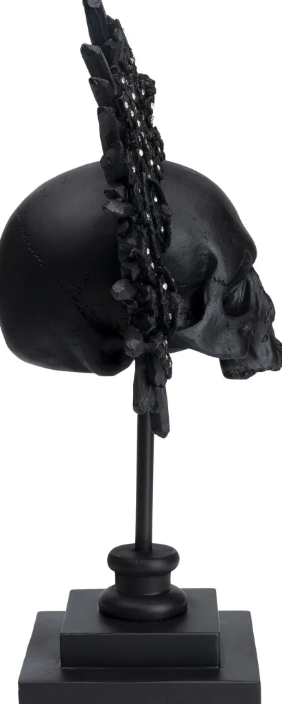 Oggetto Decorativo King Skull Nero - KARE