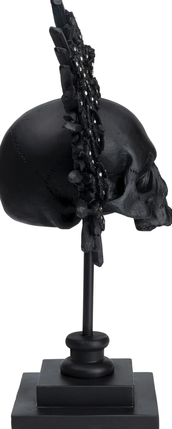 Oggetto Decorativo King Skull Nero - KARE