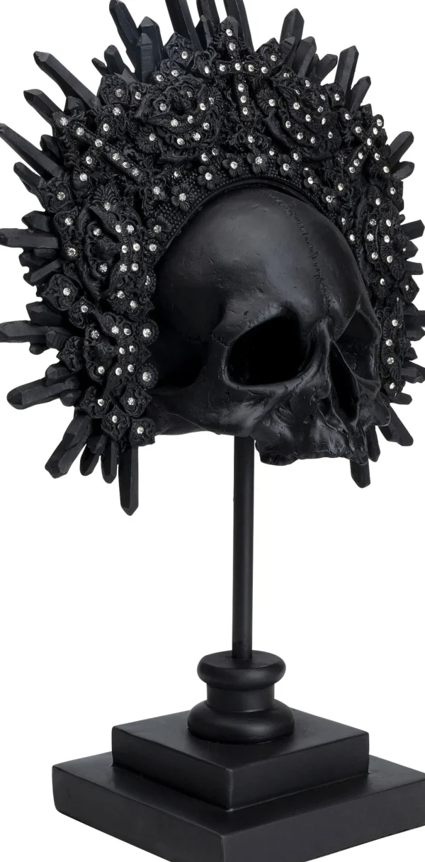 Oggetto Decorativo King Skull Nero - KARE