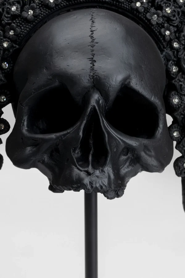 Oggetto Decorativo King Skull Nero - KARE