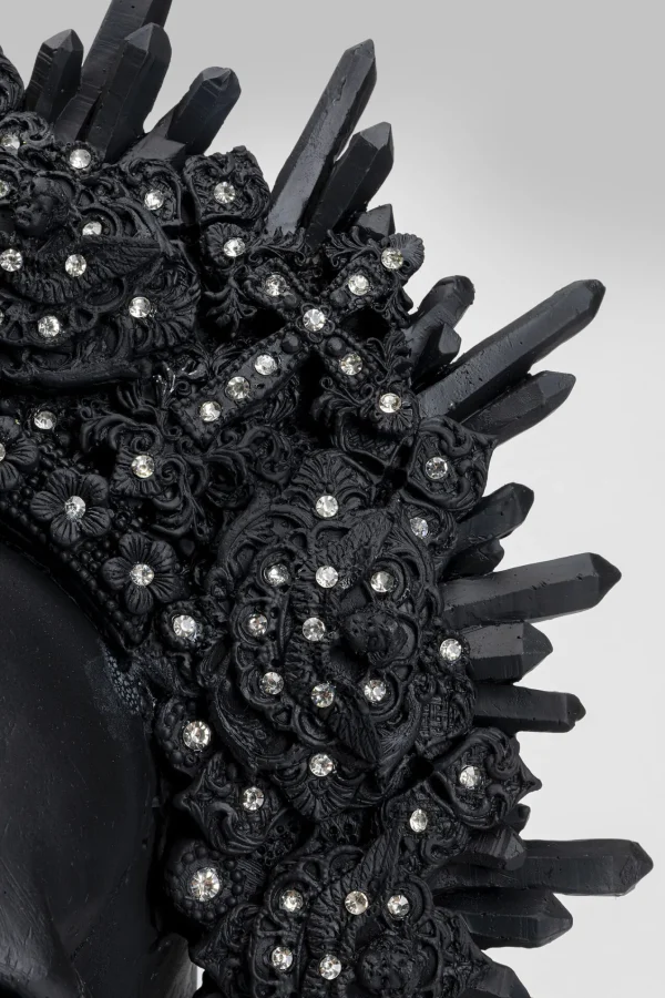 Oggetto Decorativo King Skull Nero - KARE