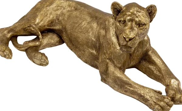 OGGETTO DECORATIVO LION ORO 113CM - KARE